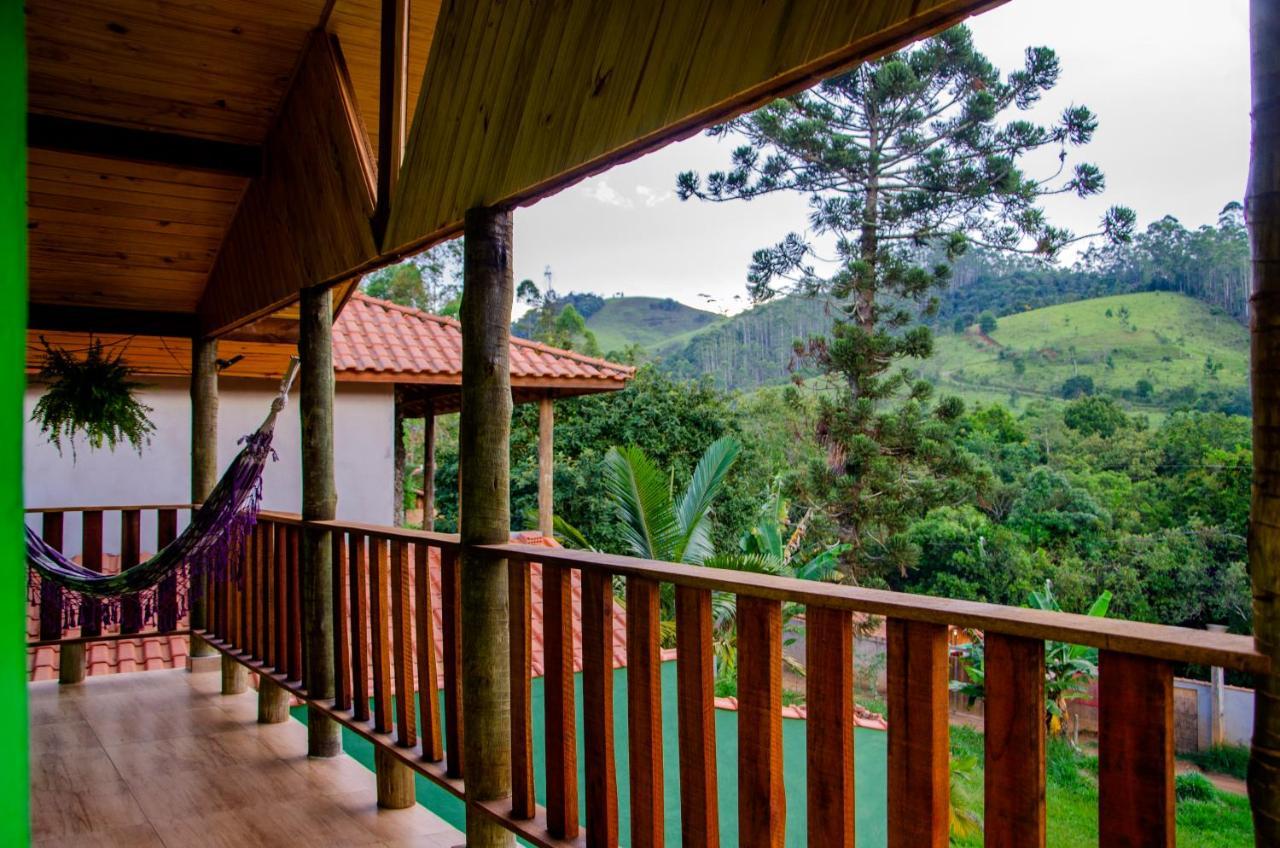 Chale Vista Da Mata Villa Visconde De Maua Exteriör bild
